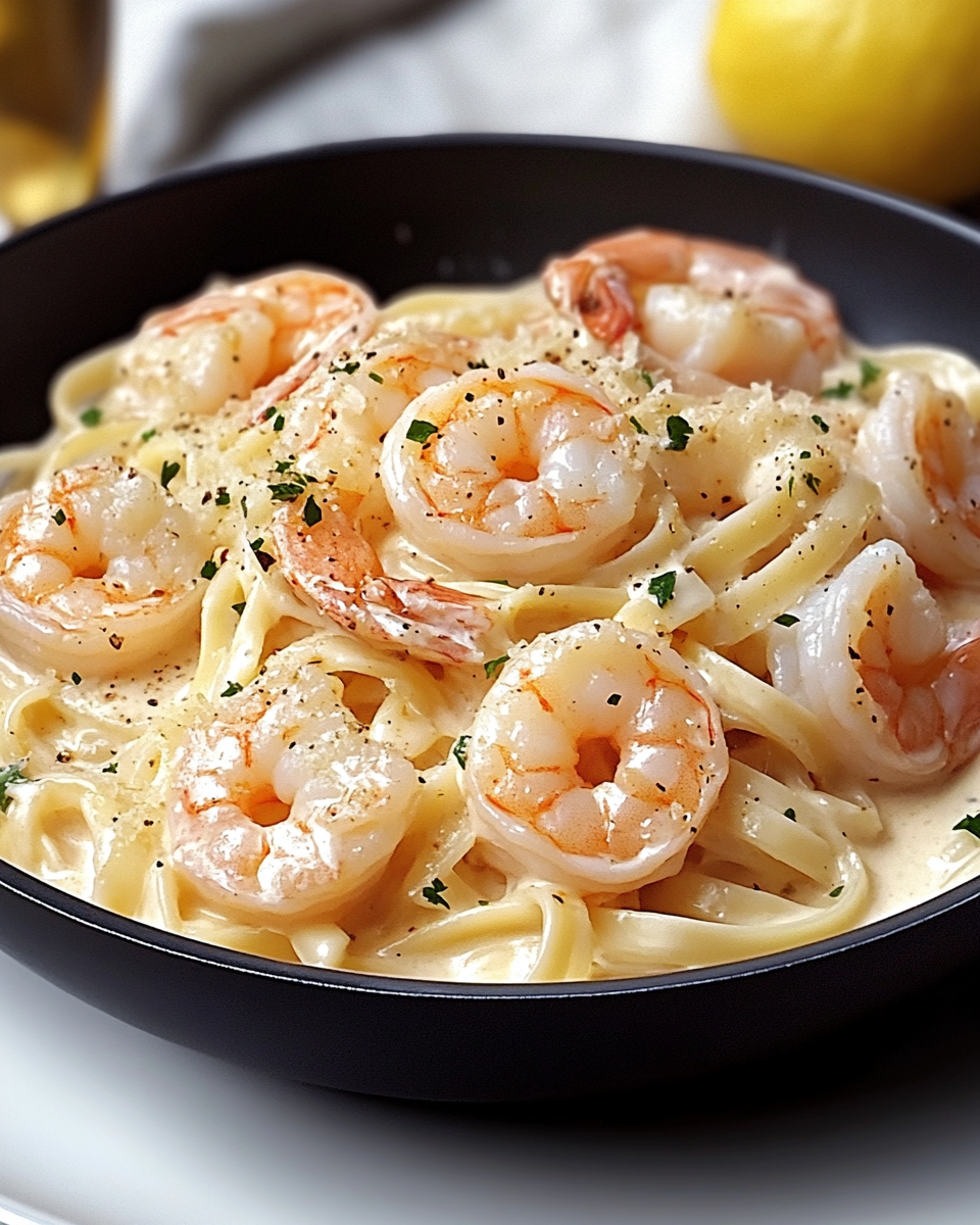 Shrimp Alfredo Pasta