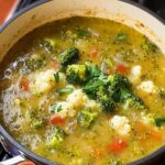Broccoli Cauliflower Soup