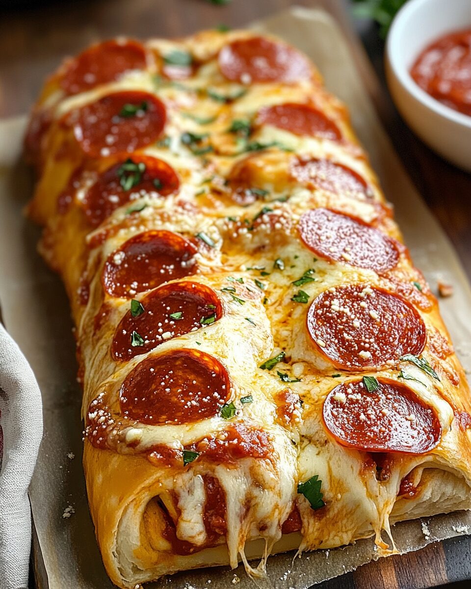 Pepperoni & Mozzarella Stromboli