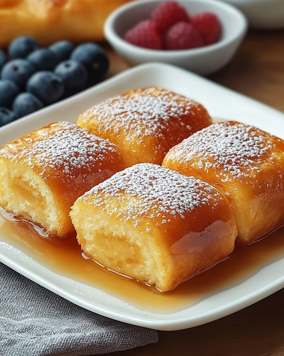 Hawaiian Roll French Toast