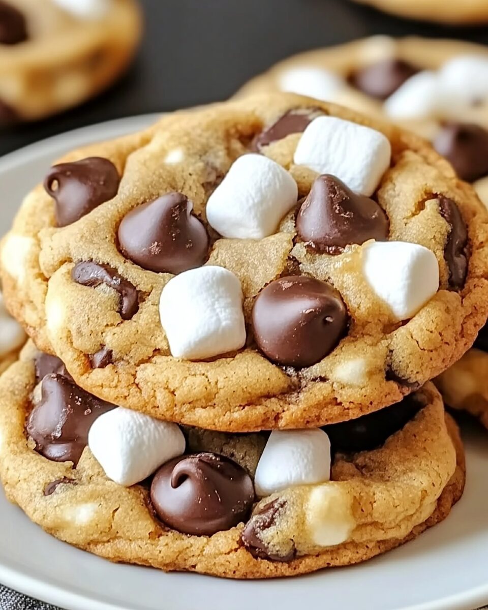 S'mores Chocolate Chip Cookies