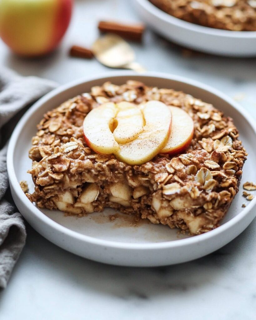 Apple Cinnamon Baked Oatmeal