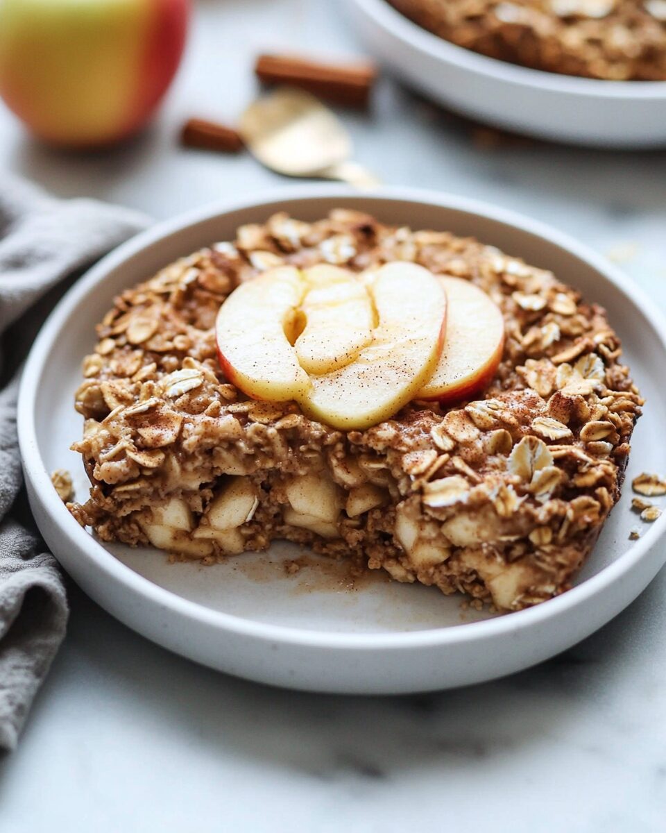 Apple Cinnamon Baked Oatmeal