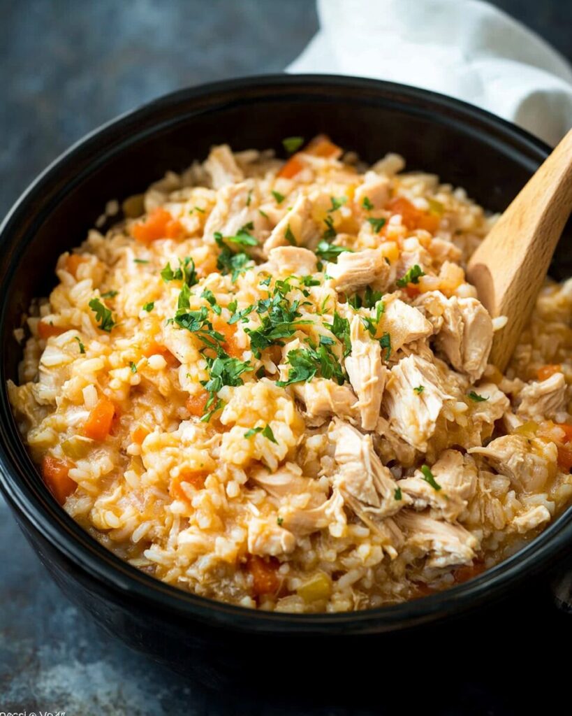 Crock Pot Chicken and Rice
