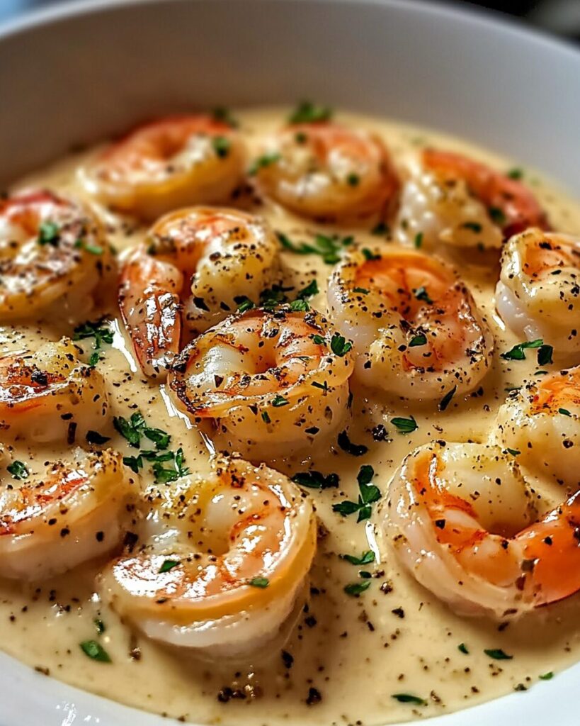 Creamy Garlic Shrimp