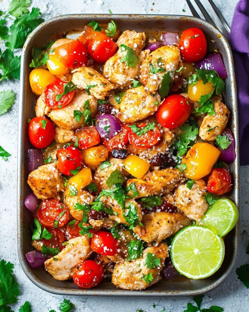 Hawaiian Chicken Sheet Pan