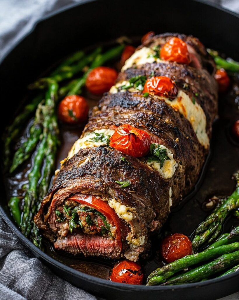 Italian Stuffed Flank Steak