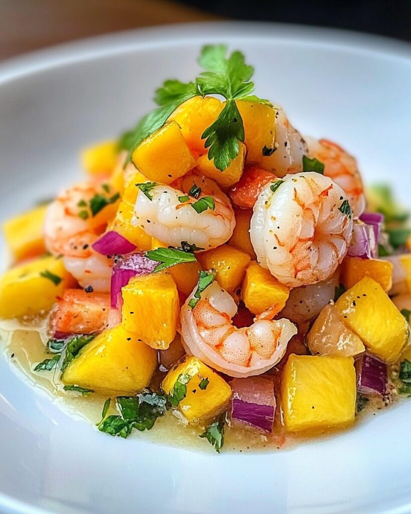 Mango Shrimp Ceviche