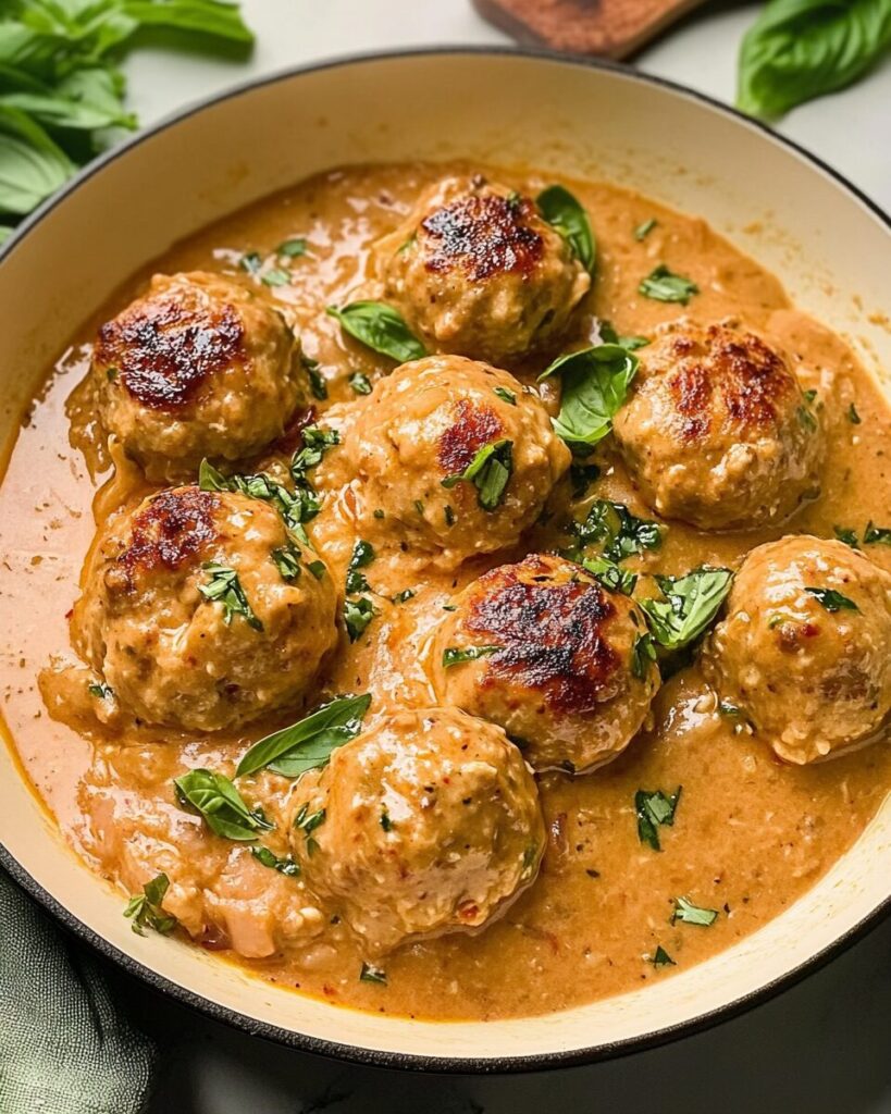 Marry Me Chicken Meatballs
