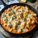 Skillet Buffalo Chicken Dip