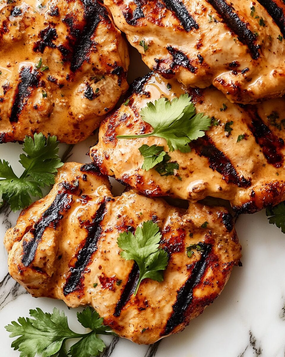 Spicy Coconut Grilled Chicken