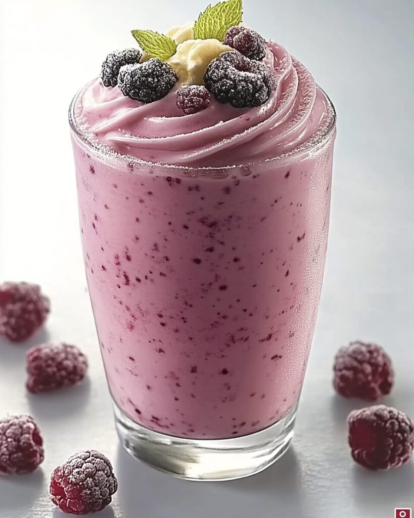 Vanilla Berry Protein Shake
