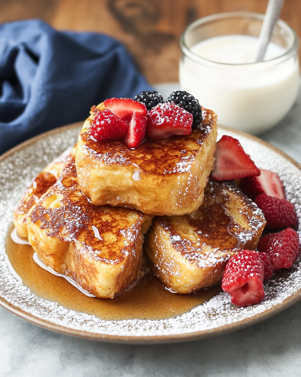 Hawaiian Roll French Toast
