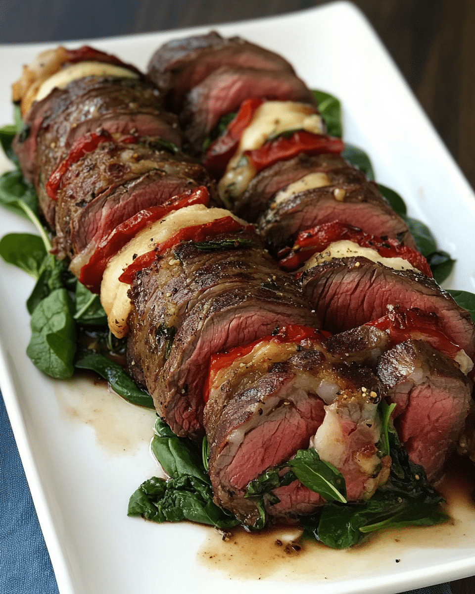 Italian Stuffed Flank Steak