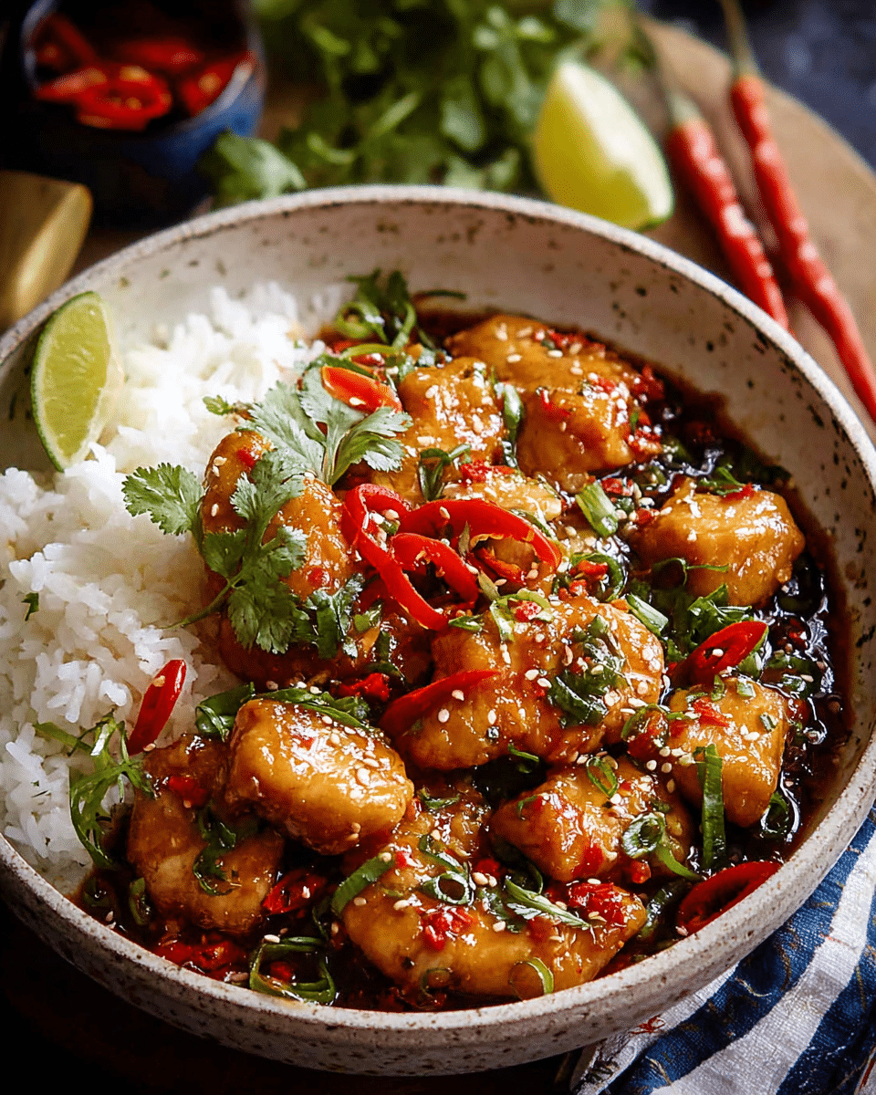Asian Chilli Chicken