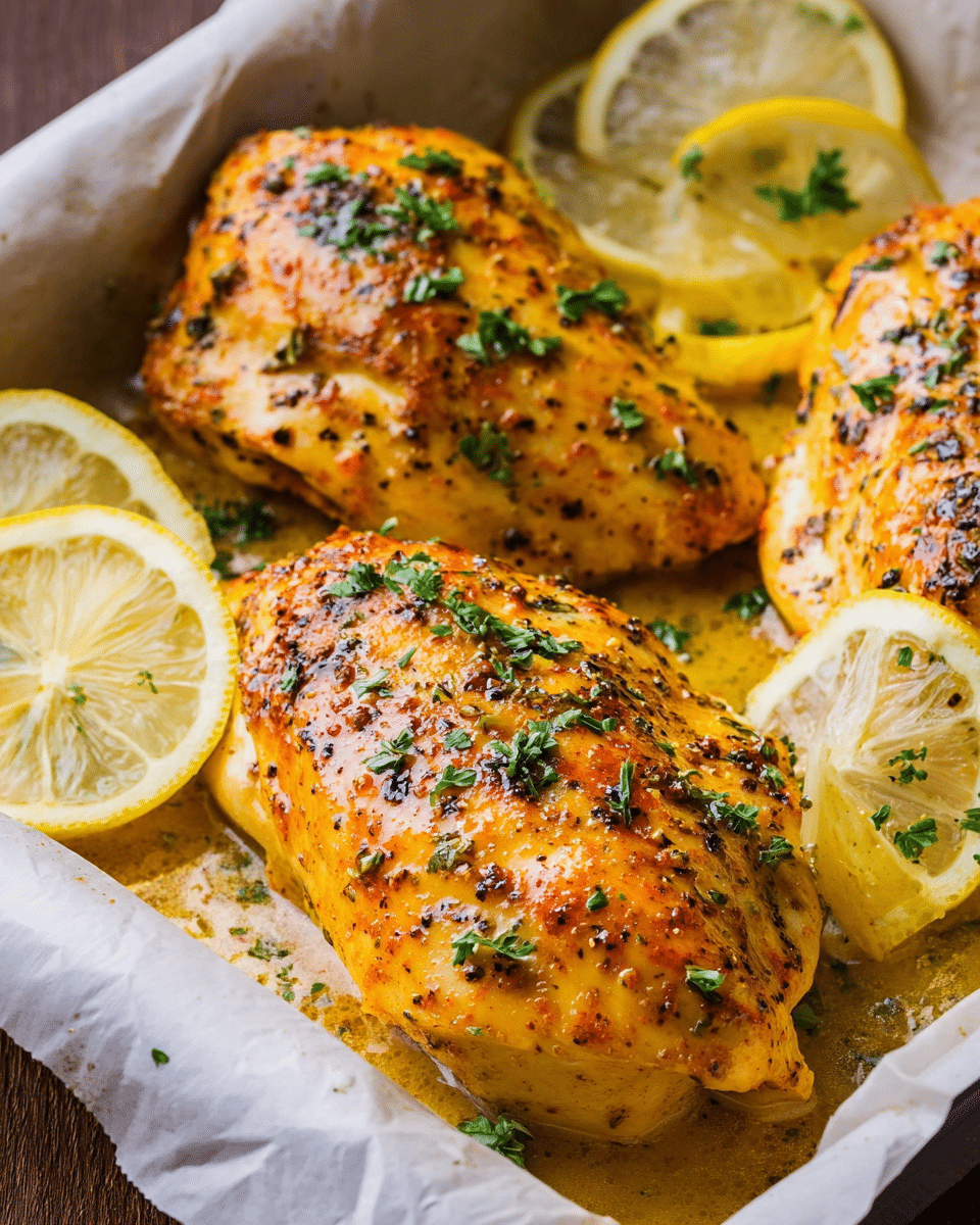 Greek Yogurt Marinated Chicken Breasts