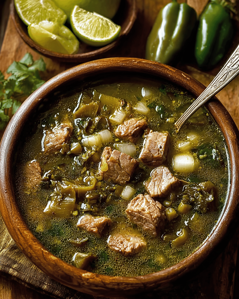 Caldillo Chile Verde Stew