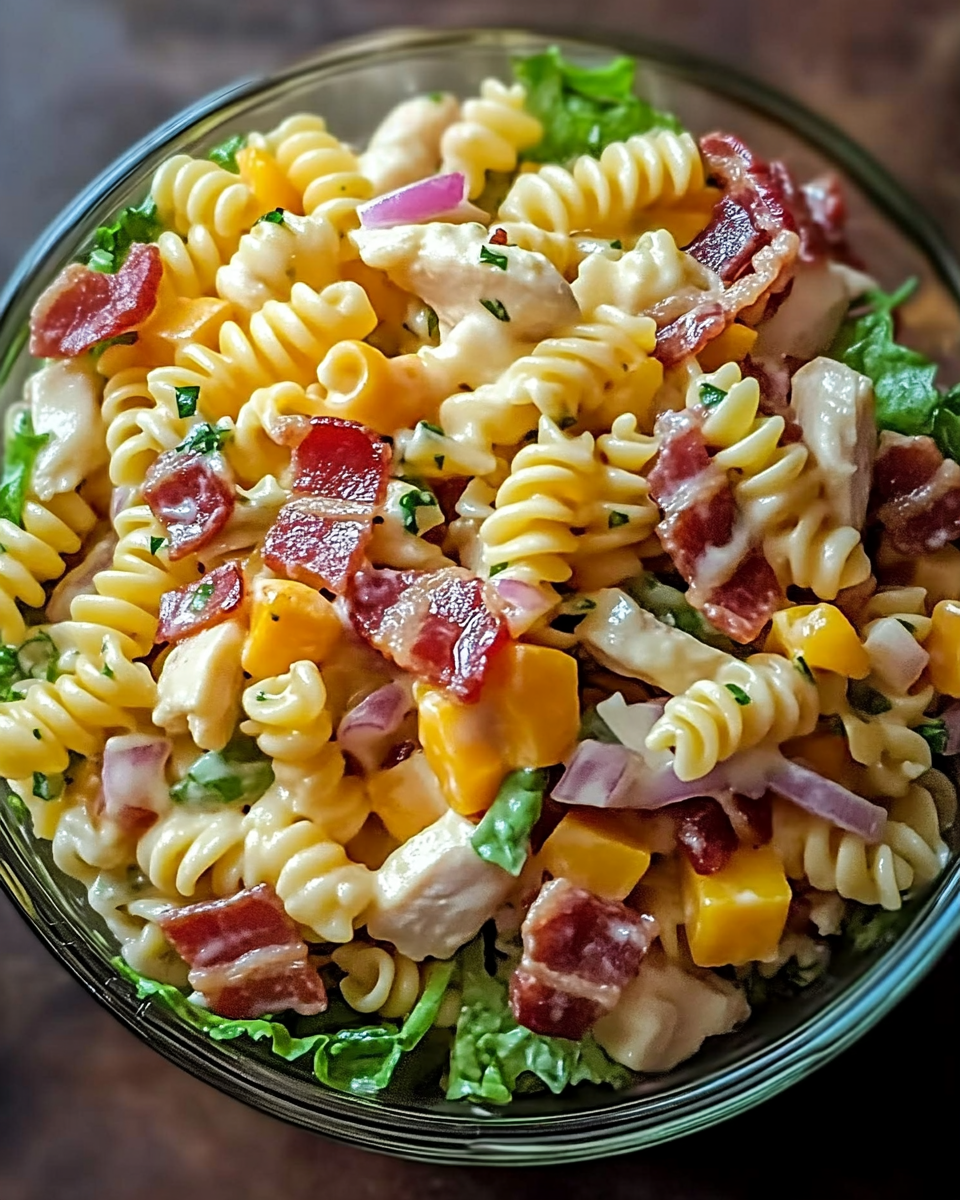 Club Sandwich Pasta Salad