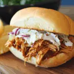 Pulled Hawaiian Chicken Sandwiches