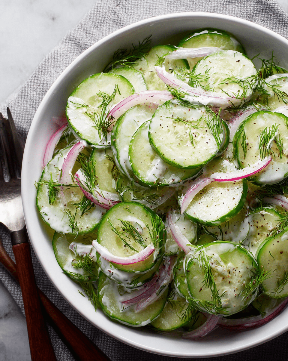 Marinated Cucumber Salad