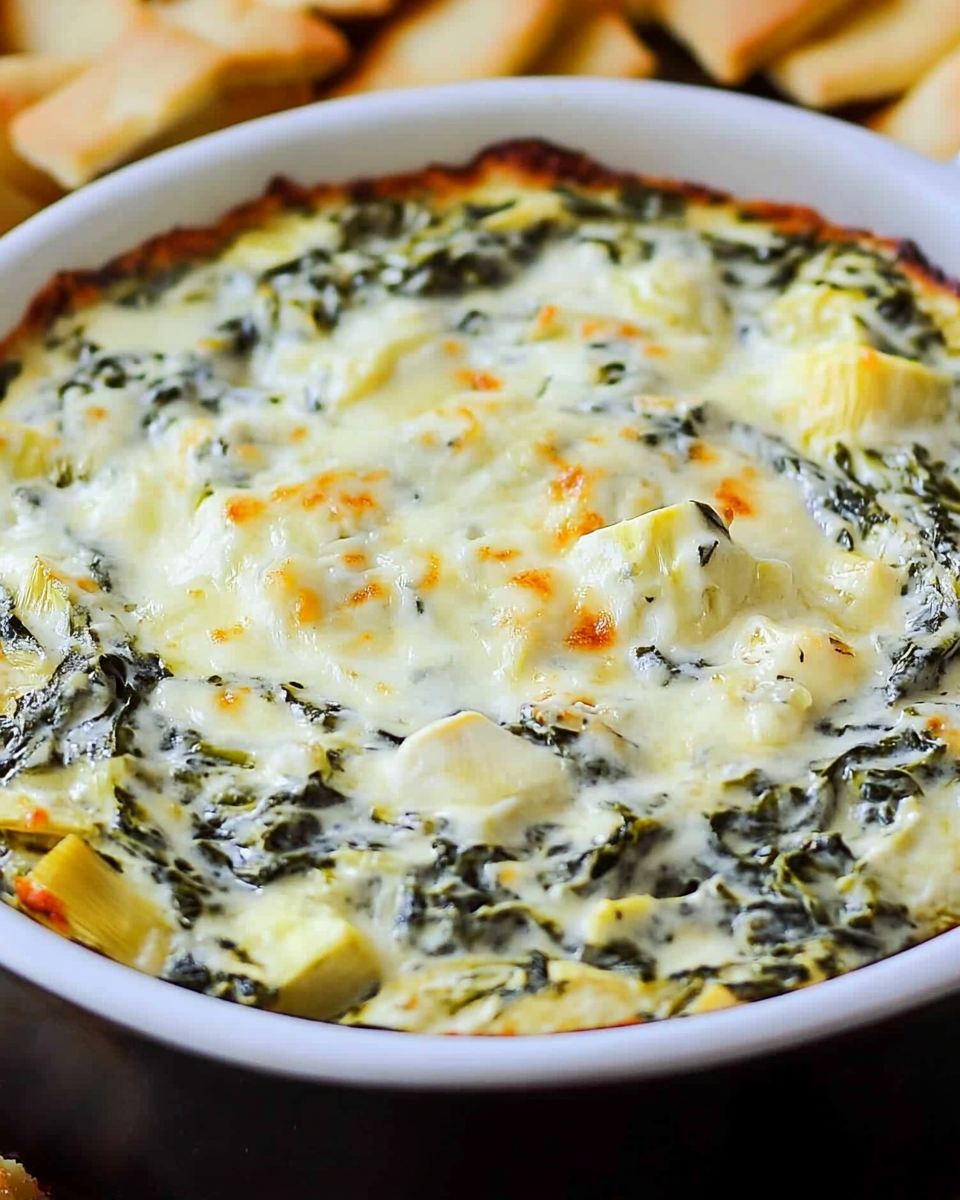 Creamy Spinach Artichoke Dip