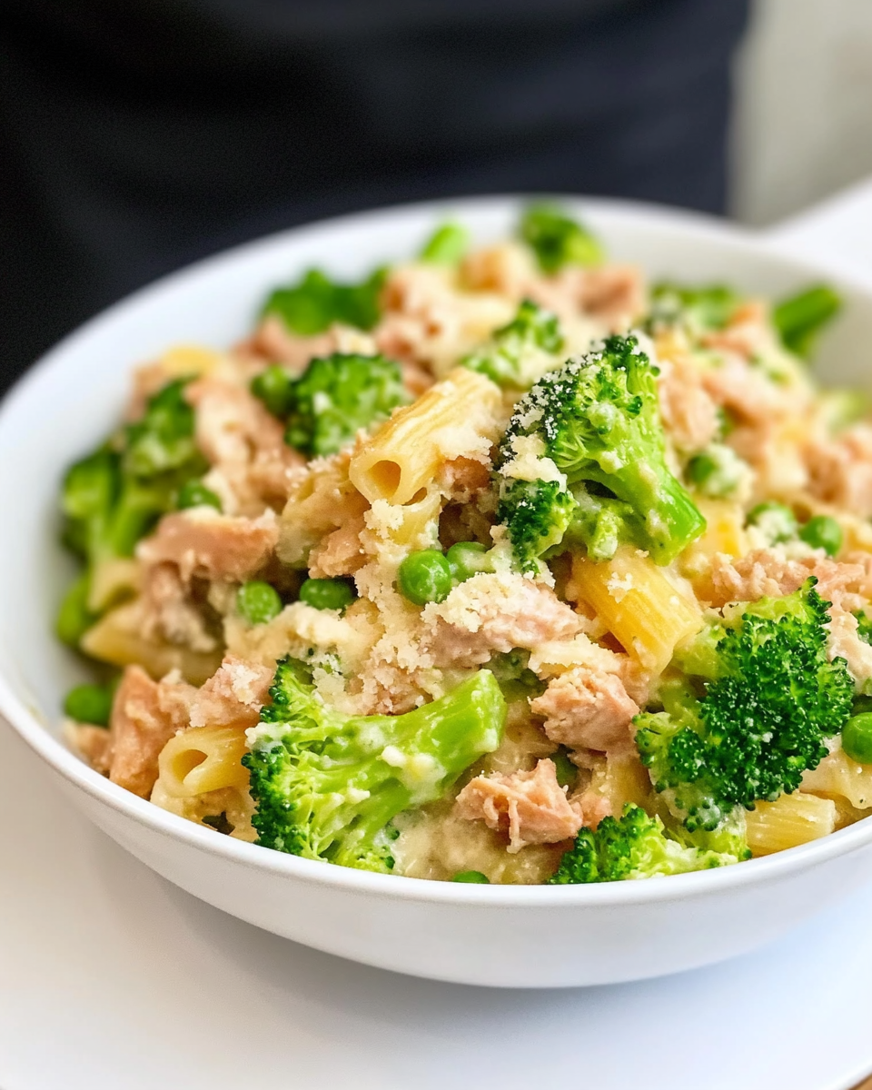 Broccoli and Tuna Pasta Bake