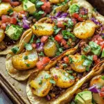 Smashed Potato Tacos