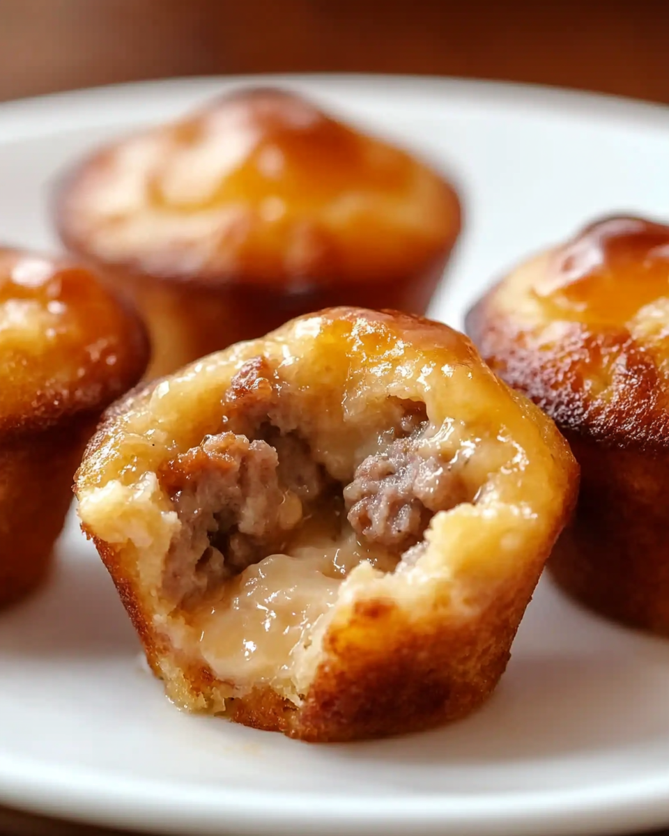 Sausage Pancake Bites