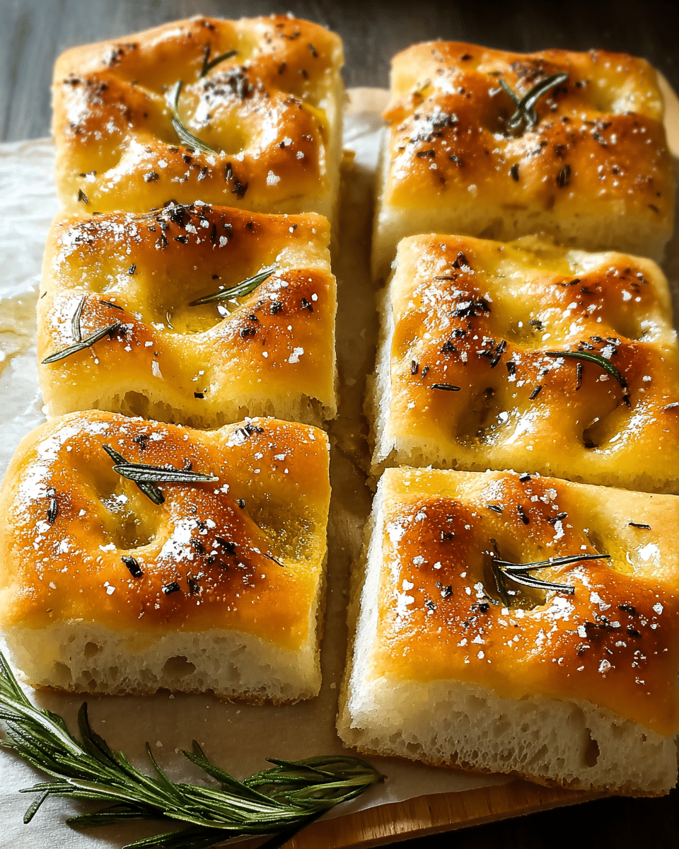 Homemade Focaccia Bread