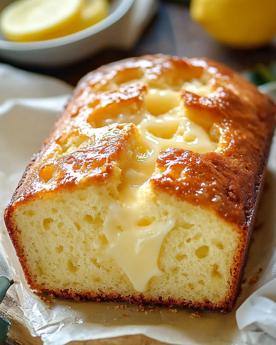 Lemon Cream Cheese Bread