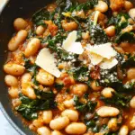 Mediterranean White Beans and Greens