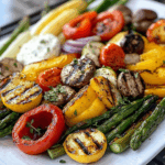 Grilled Summer Vegetable Platter
