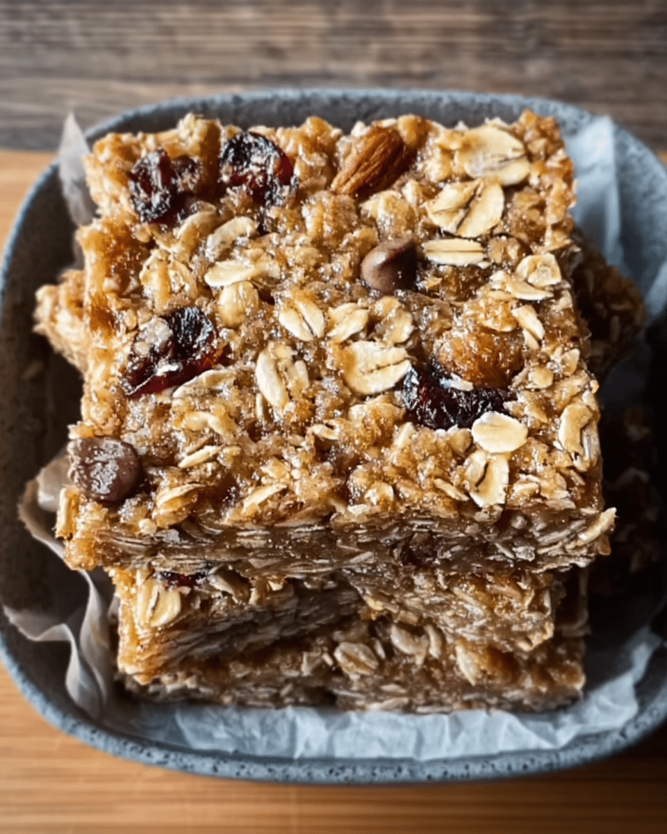 Oatmeal Breakfast Bars