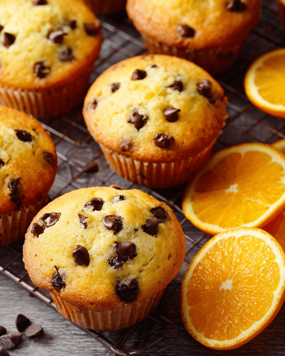 Orange Chocolate Chip Muffins