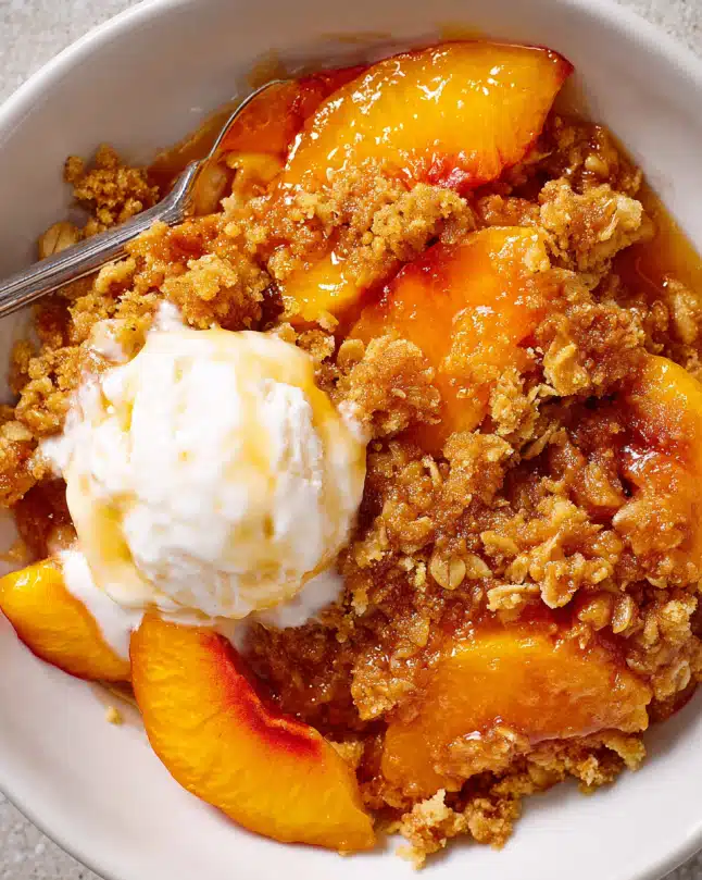 Peach Crisp