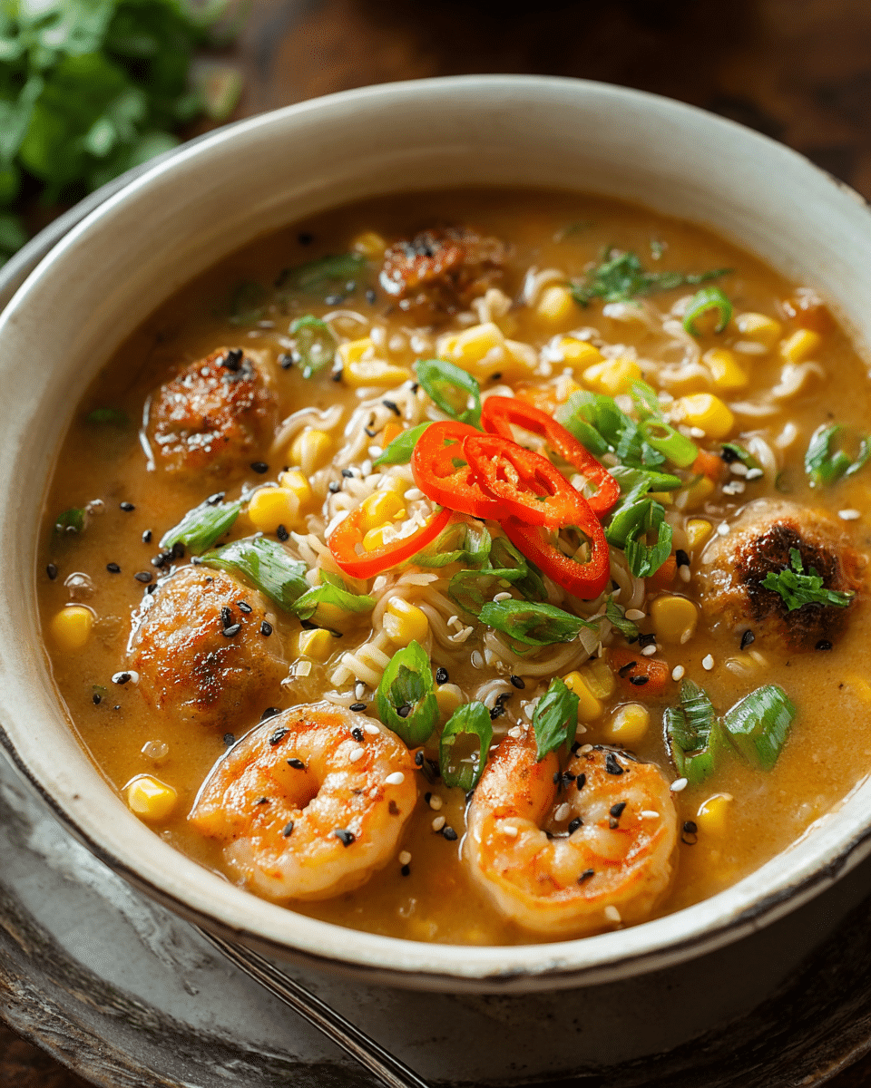 Shrimp and Corn Soup