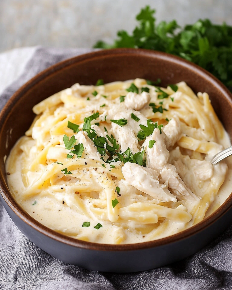 Slow Cooker Chicken Alfredo