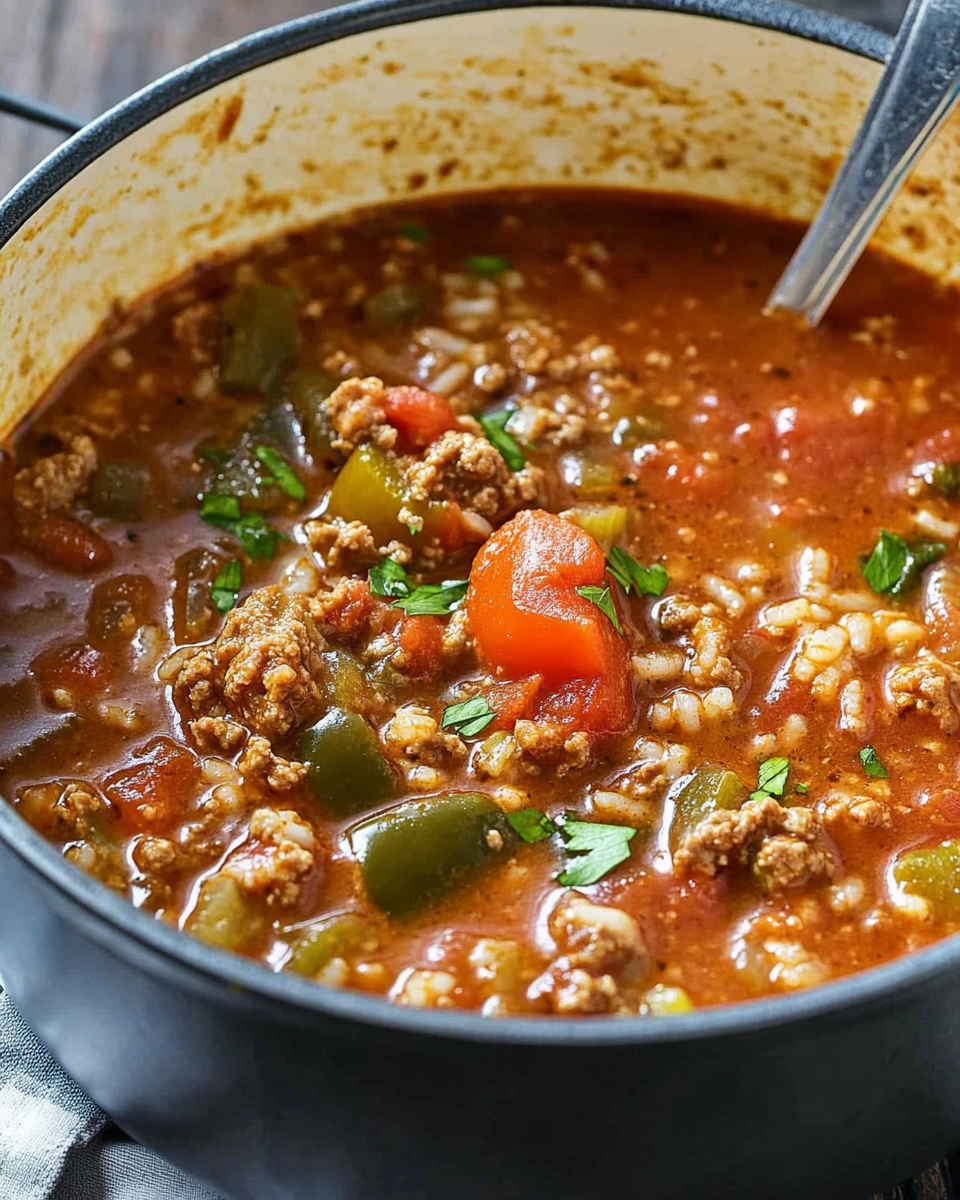 Stuffed Pepper Soup