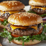 Teriyaki Parmesan Burgers