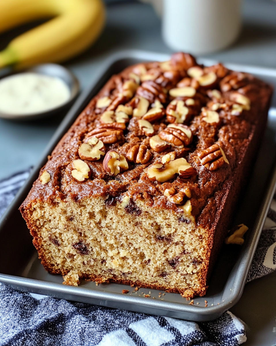 Banana Walnut Loaf