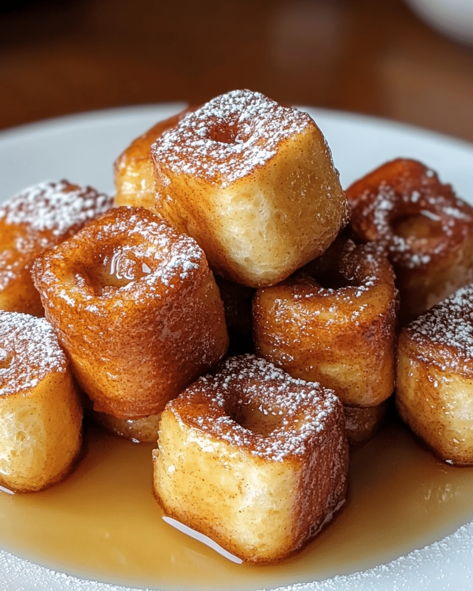 Swirled Cinnamon French Toast Bites
