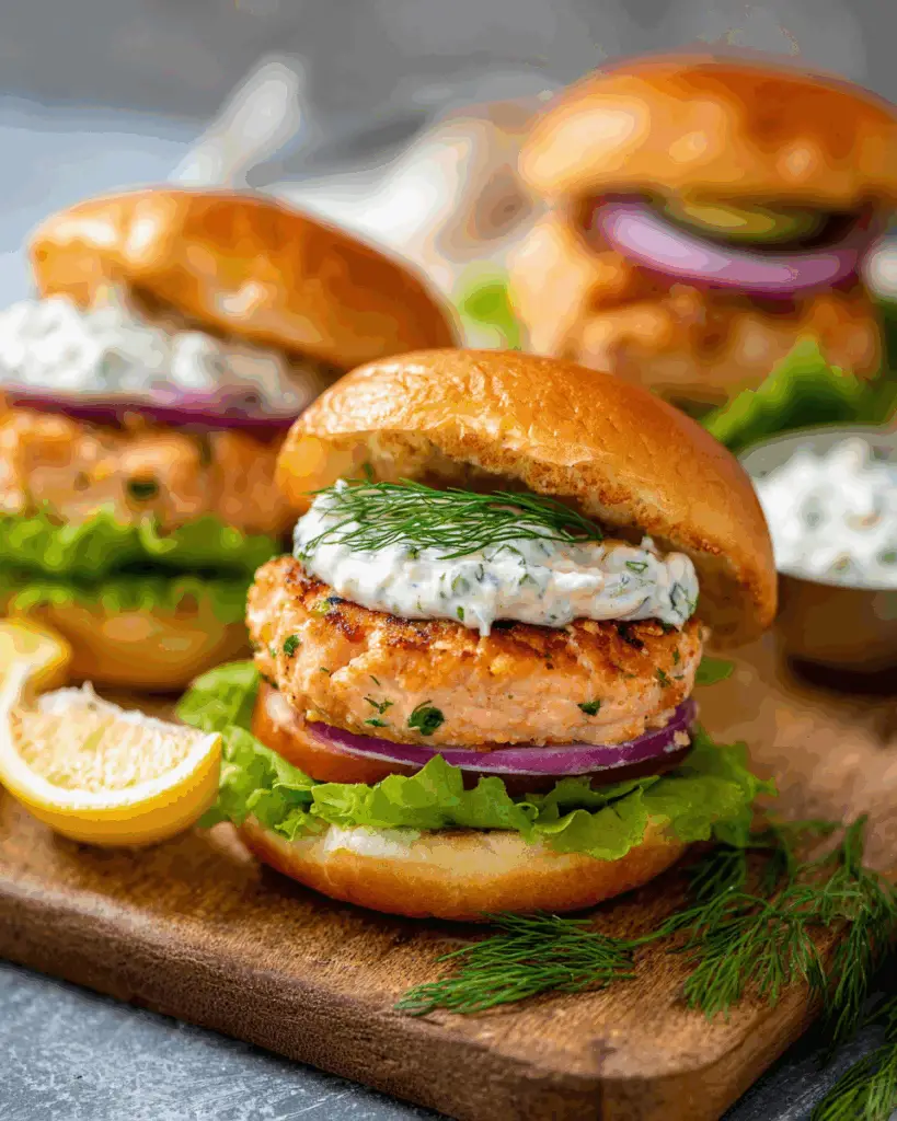 Salmon Burgers