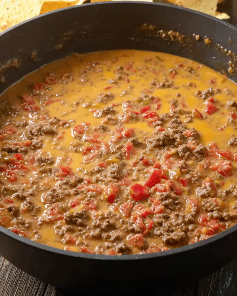 Spicy Cheesy Rotel Dip