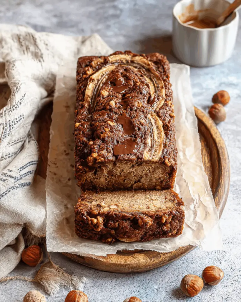 Hazelnut Banana Bread