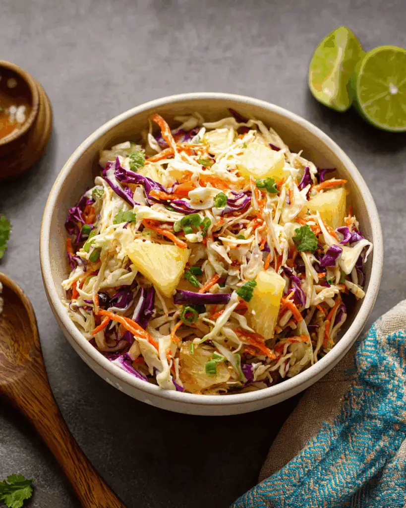 Pineapple Coleslaw