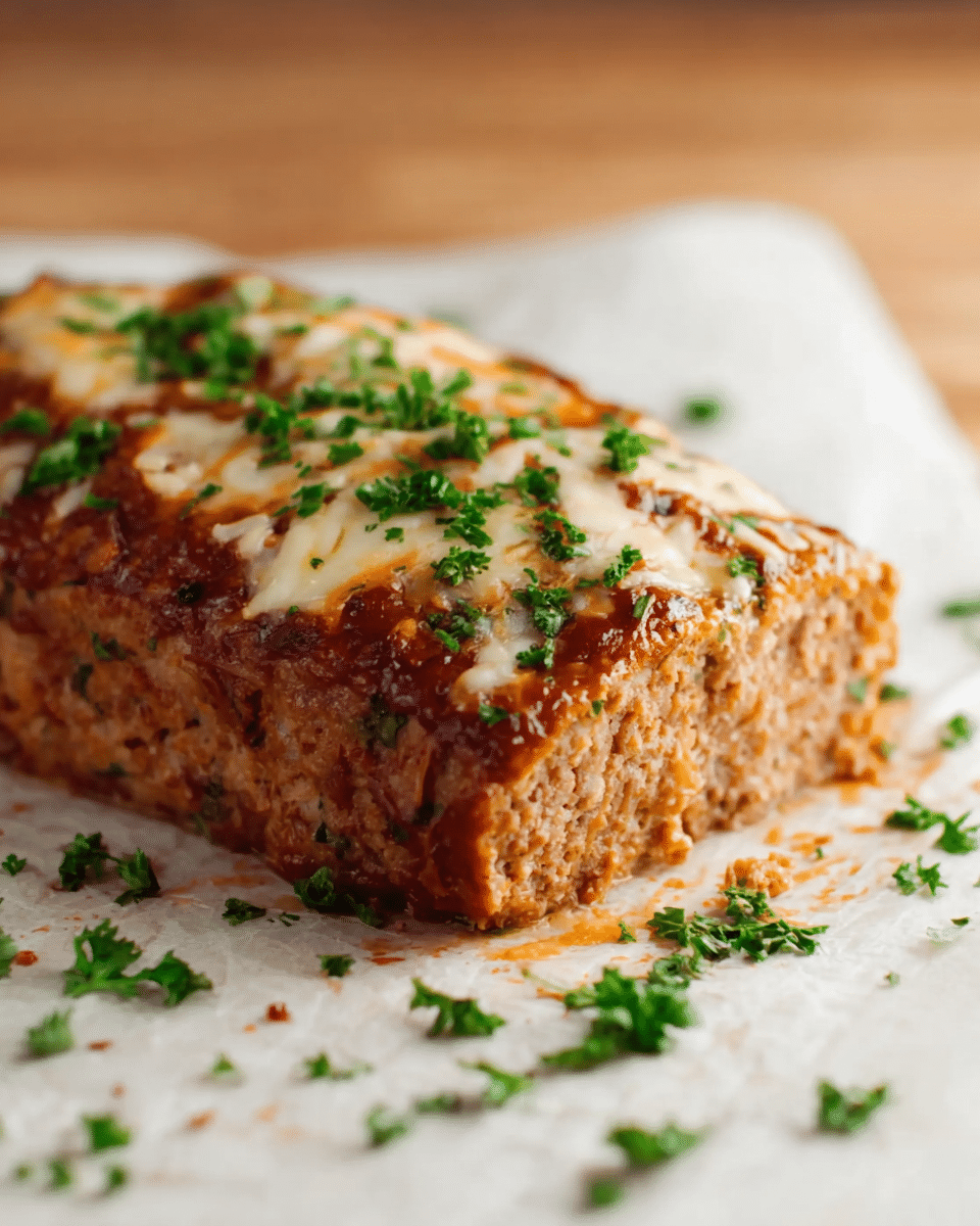 Parmesan Herb Meatloaf