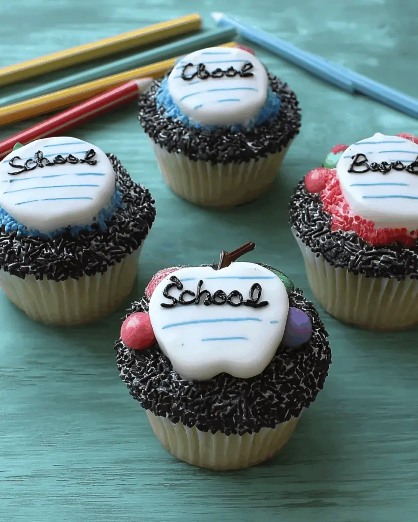 Composition Notebook Cupcakes