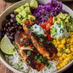 Blackened Fish Taco Bowls