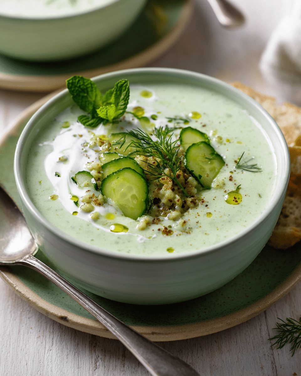 Chilled Cucumber Soup