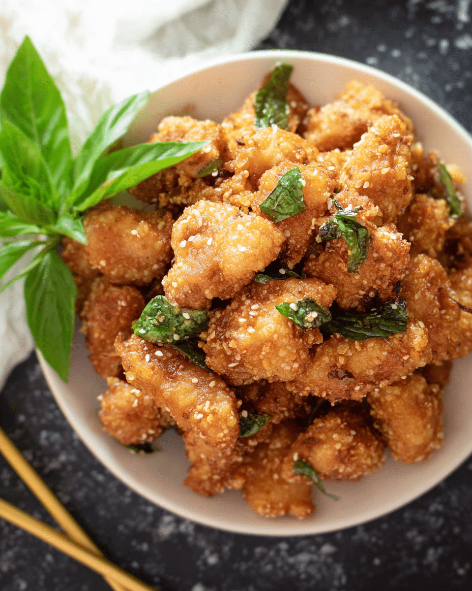Taiwanese Popcorn Chicken